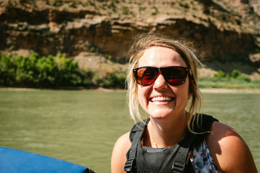 All smiles in Desolation Canyon